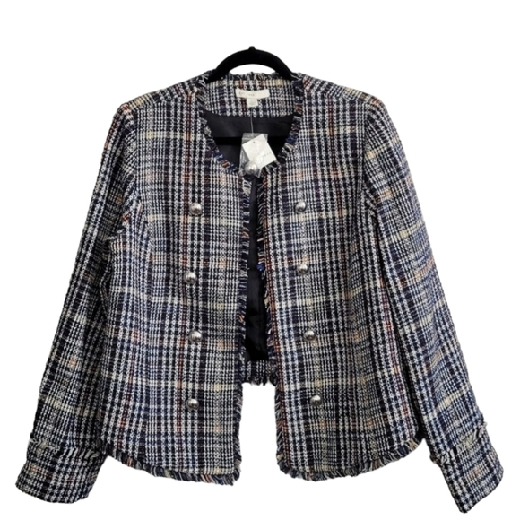 Cato Plaid Button Down Jacket Size - L - Picture 1 of 11